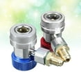 thumbnail image 5 of 2 Pcs Coupler Connector for Charging Hose Air Conditioning Tool Hose Coupler Coupler Connector for Air Conditioning, 5 of 5