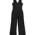 thumbnail image 2 of bar III Womens Barcelona Jumpsuit, Black, 10, 2 of 2