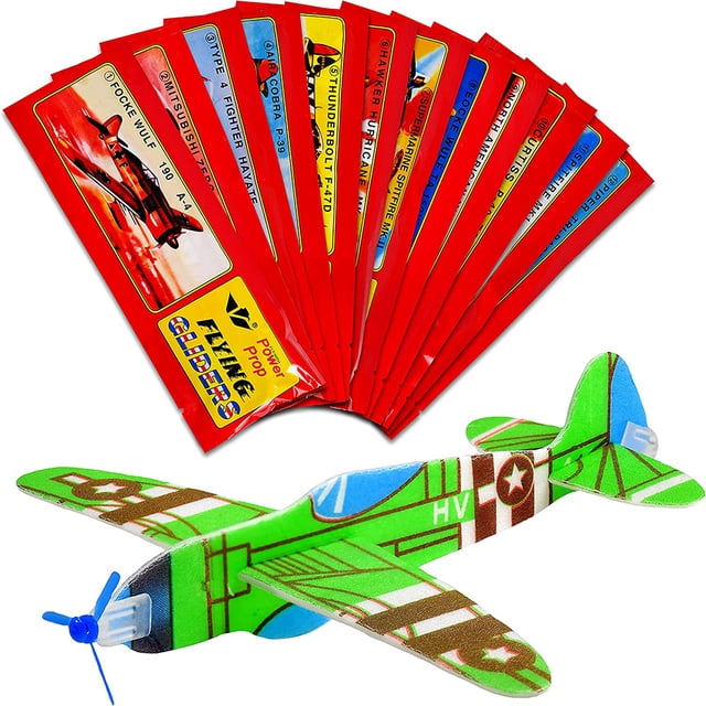 Creative Ideas For Parties Unfold With Flying Gliders, Sturdy Construction Ensures Endless Fun, Durable Quality Foam Airplanes For Ages 3+