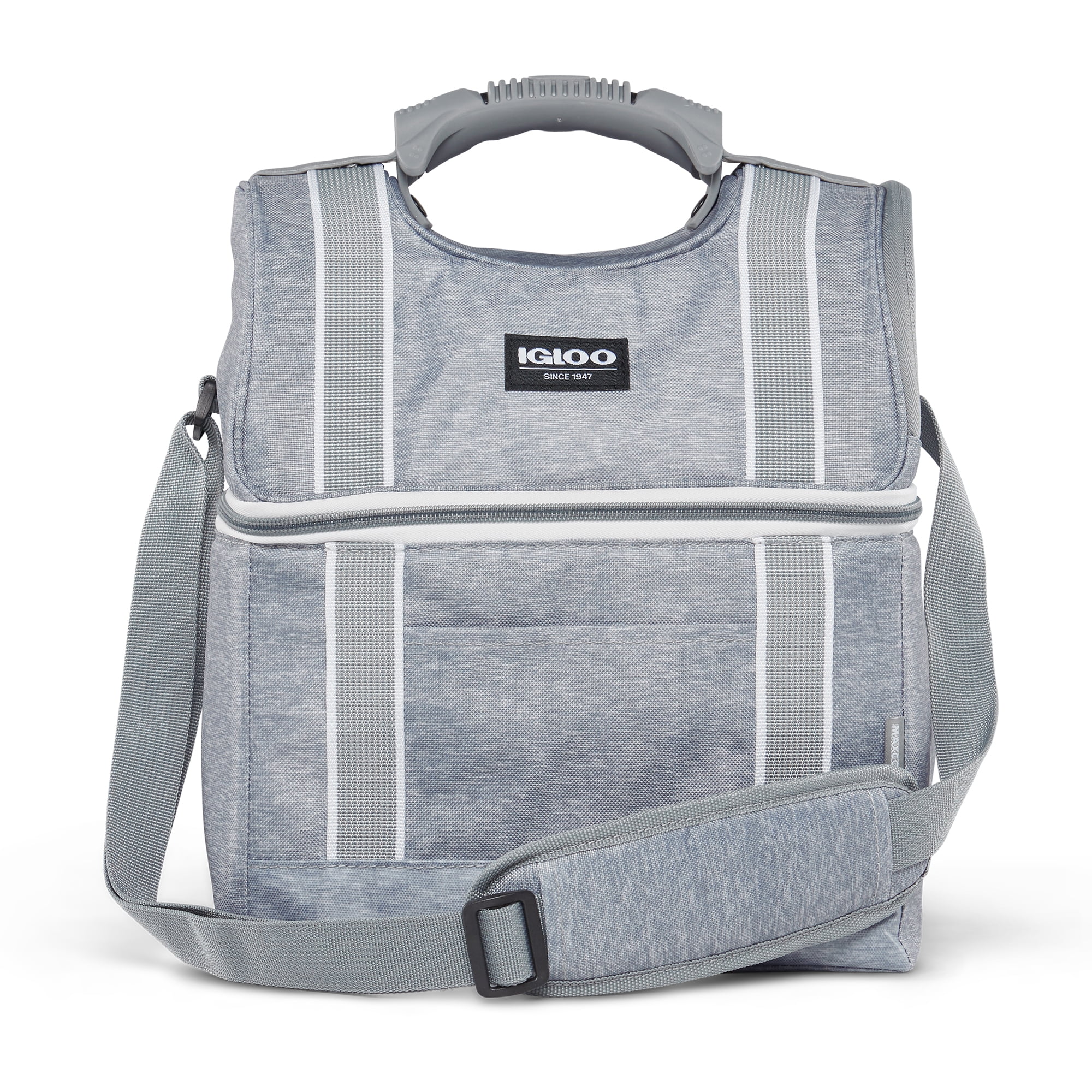 Igloo 22 Can Playmate Gripper Soft Side Cooler Bag, Gray