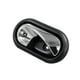 thumbnail image 3 of 1 par Manijas interiores de puerta shaofei 8200733847 8200733848 Negro Plata, 3 of 5