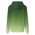 thumbnail image 5 of Zpanxa Women's Gradient Print Hooded Sweatshirt Winter Fleece Pullover Long Sleeve Casual Loose Fit Warm Sweater Top, 5 of 5