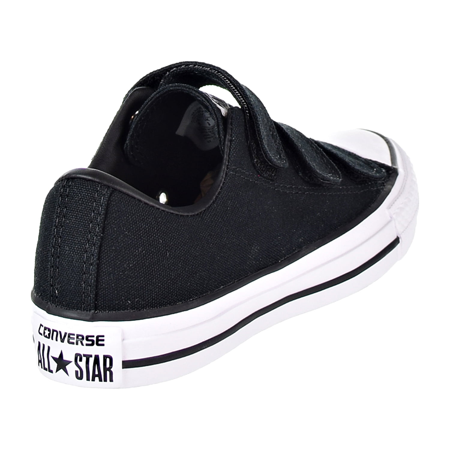 Chuck Taylor Star 3 Velcro Oxford, Black/Black/White - Walmart.com