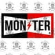 thumbnail image 2 of Playera Blanca Manga Corta Grande Monster Champion, 2 of 5