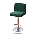 thumbnail image 3 of Monstrate Funda protectora para silla de comedor de 4 piezas, tela de primera calidad, tamaño completo de fácil cuidado, funda para asiento de Decoración del hogar verde negruzco, 3 of 6