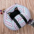 thumbnail image 2 of Baby Plush Support Seat Color Matching Chair Cushion, 2 of 6