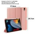 thumbnail image 2 of Étui Compatible avec iPad Pro 11 (2020/2021), Étui Protecteur à Dos Rigide avec texture en Tissu, 2 of 5