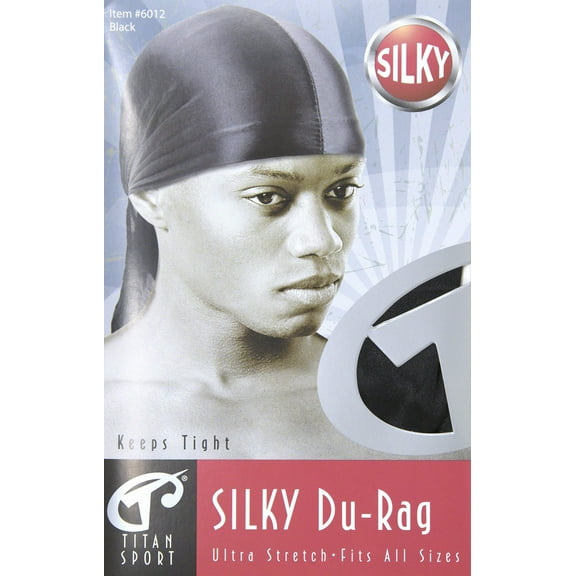 Titan Sport Silky Durag 6 Pack Ultra Stretch One Size