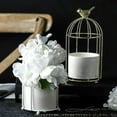 thumbnail image 3 of AMERTEER Clearance European Small Plant Bird Cage Iron Frame Succulent Flowerpot Set Room Decoration, 3 of 10