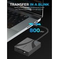 thumbnail image 3 of Lector de tarjetas SABRENT USB Tipo C CFexpress Tipo A CR-CFXA, 3 of 6