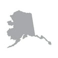 thumbnail image 1 of Alaska Shaped Sticker Decal Die Cut - Self Adhesive Vinyl - Weatherproof - Made in USA - Many Color and Sizes - ak state alaskan, 1 of 6