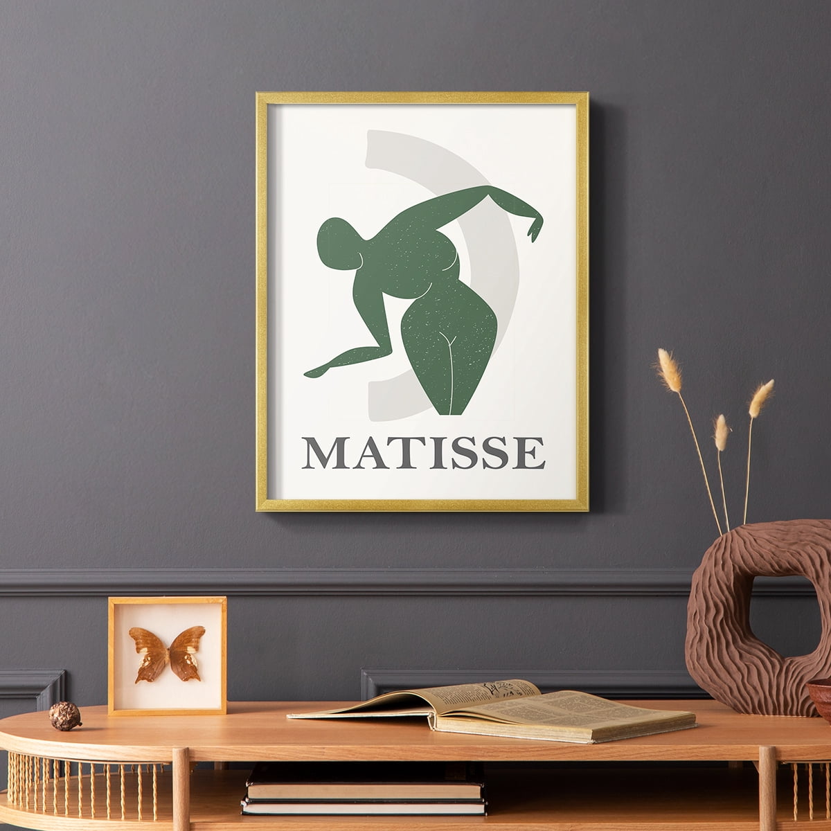 Matisse CCLXXII in Solid Wood 22 x 28 Framed Print