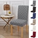 thumbnail image 1 of Fiudx Funda de Silla Gruesa, Tela de Terciopelo Suave, Alta Elasticidad, Resistente a La Suciedad y a Las Arrugas, Fácil de Limpiar, Ideal para Decoración de Comedores, Tamaño 40-50 Cm X 45-65 Cm., 1 of 7