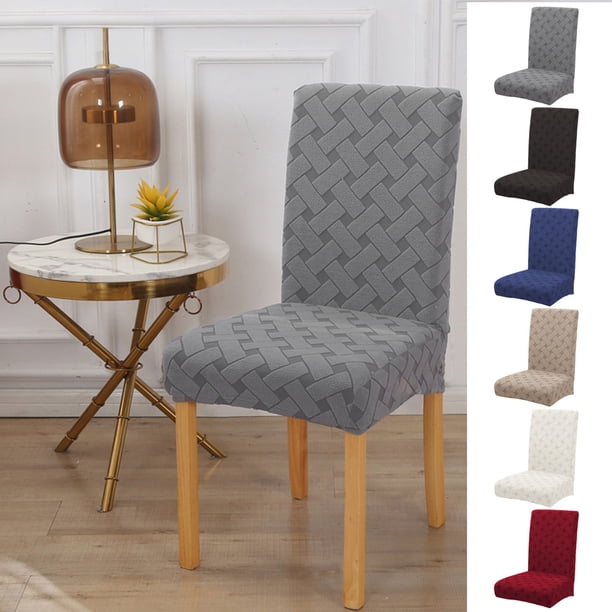 Fiudx Funda de Silla Gruesa, Tela de Terciopelo Suave, Alta Elasticidad, Resistente a La Suciedad y a Las Arrugas, Fácil de Limpiar, Ideal para Decoración de Comedores, Tamaño 40-50 Cm X 45-65 Cm.