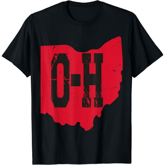 I Love My Ohio Home Script Ohio Buckeye State T-Shirt