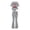 Grey, variant on CPNG Girls Cherry Print Outfits Round Neck Short Sleeved T Shirts and Matching Flare Pants 2 Pieces Casual Cute Sweatsuits Set