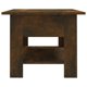 thumbnail image 4 of Mesa de café VidaXL de madera aglomerada de roble ahumado 102x55x42 cm, 4 of 7