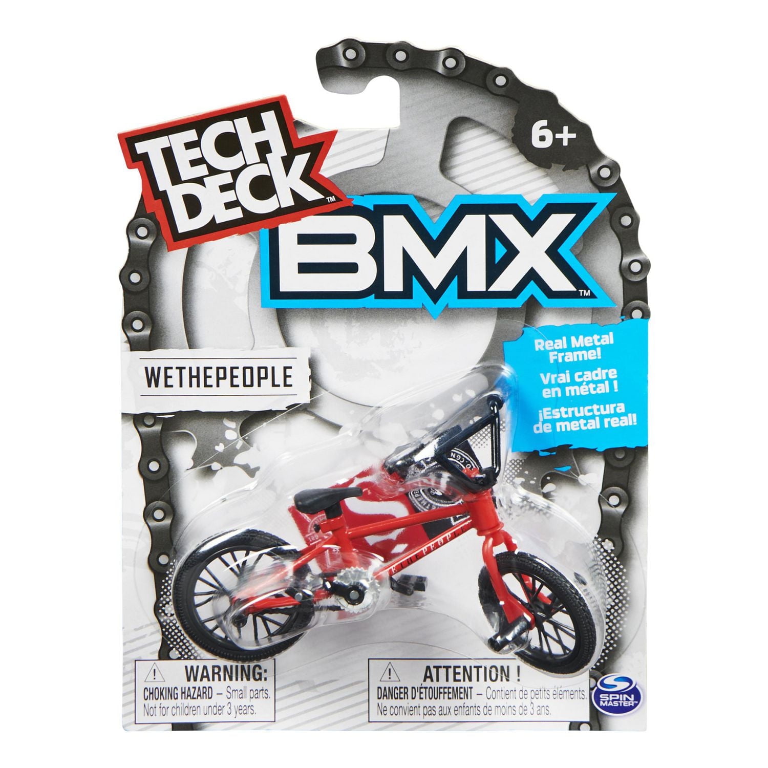 Tech Deck, BMX Finger Bike, Wethepeople, Collectible and Customizable Mini BMX Bicycle