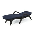 thumbnail image 6 of JERFIT Patio Chaise Lounge Chair with Cushion, All-Weather Wicker Textured Polypropylene Outdoor Sun Lounger for Poolside, Dark Brown, 6 of 10
