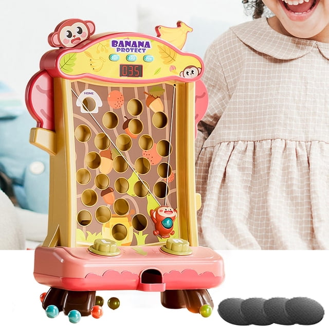 Challenge Game Machine Timing Mini Arcade Game para jugar Festival Birthday mono CUTICAT Máquina de juego para niños