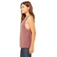 thumbnail image 3 of The Bella + Canvas Ladies Flowy Scoop Muscle Tank Top - MAUVE - L, 3 of 3