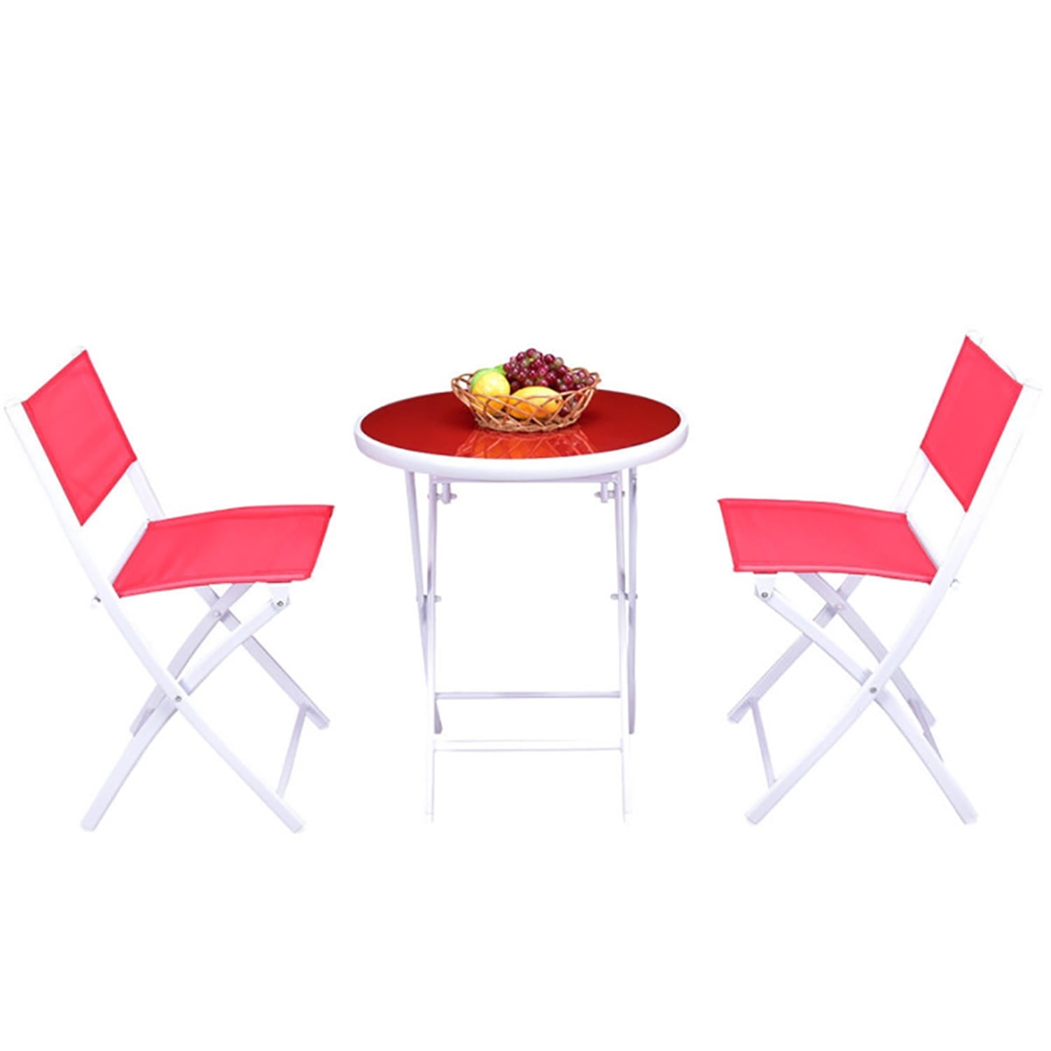 Aimee Lii 3 Pieces Patio Folding Bistro Set for Balcony or Outdoor Space, Wicker Patio Furniture Aimee Lii 3 Pieces Patio Folding Bistro Set for Balcony or Outdoor Space, Wicker Patio Furniture