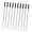 Black, variant on 10Pcs 1.0mm Point Pen Refills Points Refill Metal Ballpoint Pens Refills Replaceable Inks Pen Refill Set for Pens