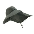 thumbnail image 1 of tredstone Chapeau de Soleil UV Protection Réglable Chapeau de Randonnée Chapeau de Seau Femmes Séchage Rapide Chapeau de Pêche à Large Bord avec Rabat de Cou Type 3, 1 of 6