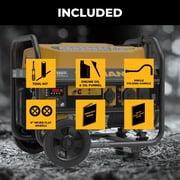 FIRMAN P03613 4550/3650W Gas Portable Generator 4550W Recoil Start 120V with CO Alert