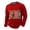 04-Red, variant on KHONTS 250 Years American Flag Anniversary Shirts for Men 1776-2026 USA 250th T-Shirt Classic Fit Retro Long Sleeve Tops 04-Red XL