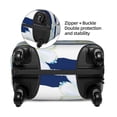 thumbnail image 2 of Yiaed Daisy Striped Nautical Print Travel Luggage Cover Suitcase Protector Fits 18-32 Inch Luggage Wheel Covers Patterned Elastic Luggage Anti-scratch（No luggage）-, 2 of 5