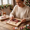 thumbnail image 5 of Qwtwty Christmas Pearl Painting Art Kit for Adults, DIY Pearl Painting Dot Gem Art for Bedroom Living Room Bathroom Wall Decor, 5 of 8
