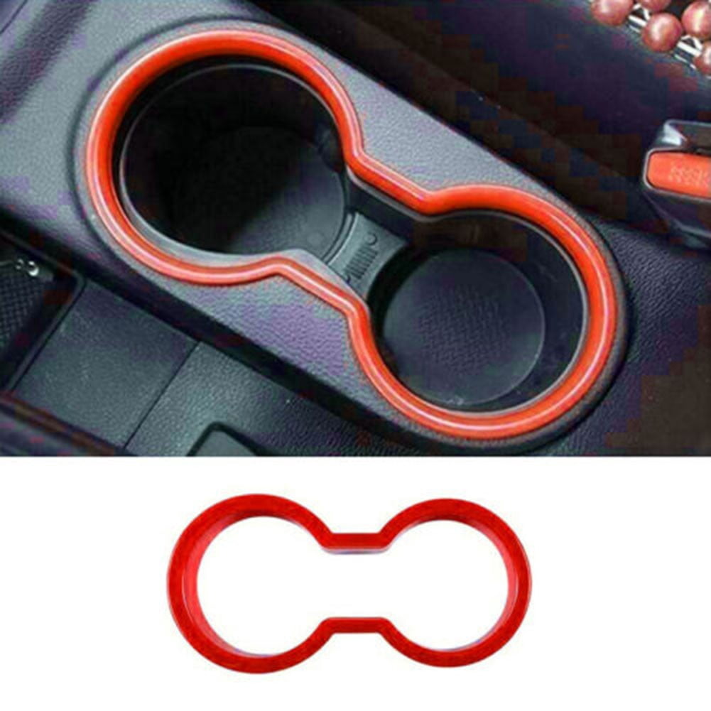 18 Pcs Red Car Interior Decor Trim Kits for Jeep for Wrangler JK JKU 4 Door 11-17 Auto Accessories