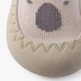 thumbnail image 6 of Ferjadq Baby Knit Upper Non‑Slip Soft Sole Sock Shoes Infant First Walking Walk Wear Socks Khaki,30-36 Months, 6 of 8
