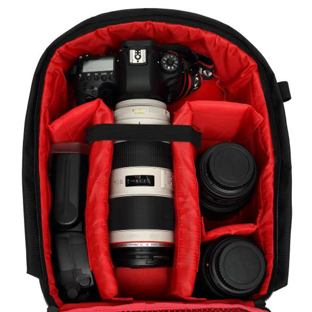 Camera Backpack DSLR Waterproof Scratchproof Bag Photo Video Travel