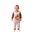 thumbnail image 2 of AceBaby Christmas Family Matching  Pajamas Set Tree and Letter Print Holiday Sleepwear Pjs, 2 of 9