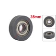 thumbnail image 4 of 10mm x 35mm x 10mm PU Roller Bearing Pulley Sliding Converyor Wheel, 4 of 5
