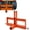 Orange, variant on Yesurprise 3 Point Trailer Hitch with 2Inches Receiver for Category 1, 3 Pt Tractor Quick Hitch Drawbar Adapter Attachments with Suitcase Weight Brackets
