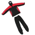 thumbnail image 1 of Motorcycle Rain Suit Lightweight Rain Jacket Pants Waterproof Breathable Protective Gear for Outdoor Riding, 1 of 7