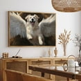 thumbnail image 5 of Great Pyrenees Dog Memorial Gifts - Waiting At The Door Canvas - Dog Memorial Frames Canvas, Memorial Gift For Pet Loss, Loss Of Dog, Pet Bereavement Gift, Pet Sympathy Gift, 5 of 6