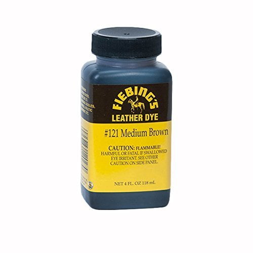Fiebing's Leather Dye w/ Applicator 4 oz. Light brown 