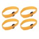 thumbnail image 2 of Juego de 4 pinzas de sujeción flexibles profesionales de color naranja para sublimación, 2 of 8