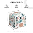 thumbnail image 2 of Honeii 's Eiffel Tower for Leather Square Tissue Box Cover Holder: A Stylish Organizer for Tabletops, Bathrooms, Cars & Offices, 2 of 5