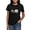 Black, variant on - Mrs. Navy Women's Dark T Shirt - Women's Traditional Fit Dark T-Shirt