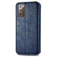 thumbnail image 4 of Galaxy Note 20 Case Cover, Allytech PU Leather Slim Fit Credit Cards Holder Anti-scratch Book Style Shock Protection Wireless Charging Support Wallet Case Cover for Samsung Galaxy Note 20,Blue, 4 of 13