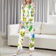 thumbnail image 1 of RKSTN Women's Carnival Pajamas Sets Oversized Lapel Mardi Gras Print Button Long Sleeve Sleepwear T Shirt and Pjs Pant 2 Piece Matching Set Casual Turndown Plus Size Pajama and Pants Loungewear Set, 1 of 9