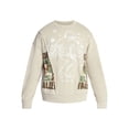thumbnail image 5 of Morgan Wallen Men's Boxy Oversized Split Graphic Crewneck Sweatshirt, Sizes S-3XL, 5 of 5