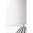 thumbnail image 6 of Livabliss Table Lamps, 22" Stratos Rustic Bedside Nightstand Table Lamp for Bedroom Living Room Office, Dark Blue Body with White Shade (22"H x 15"W x 15"D), 6 of 6