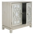 thumbnail image 2 of SAFAVIEH Ashlynn Rustic Geometric 2 Door Chest, Silver, 2 of 8