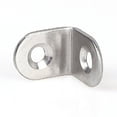thumbnail image 3 of SagaSave 1/3/5pcs Angle Bracket Hardware Tools Stainless Steel Shelf Support Corner Brace Angle Bracket Silver 25mm×25mm, 3 of 6